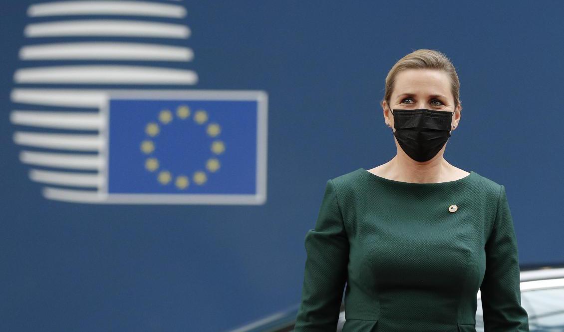 Danmarks statsminister Mette Frederiksen. Arkivbild. Foto: Johanna Geron/Pool via AP/TT