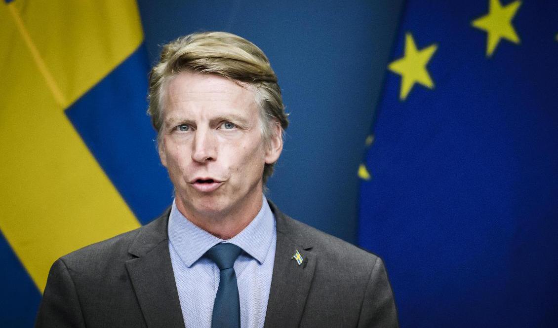 Miljö- och klimatminister Per Bolund (MP). Arkivbild Foto: Erik Simander/TT