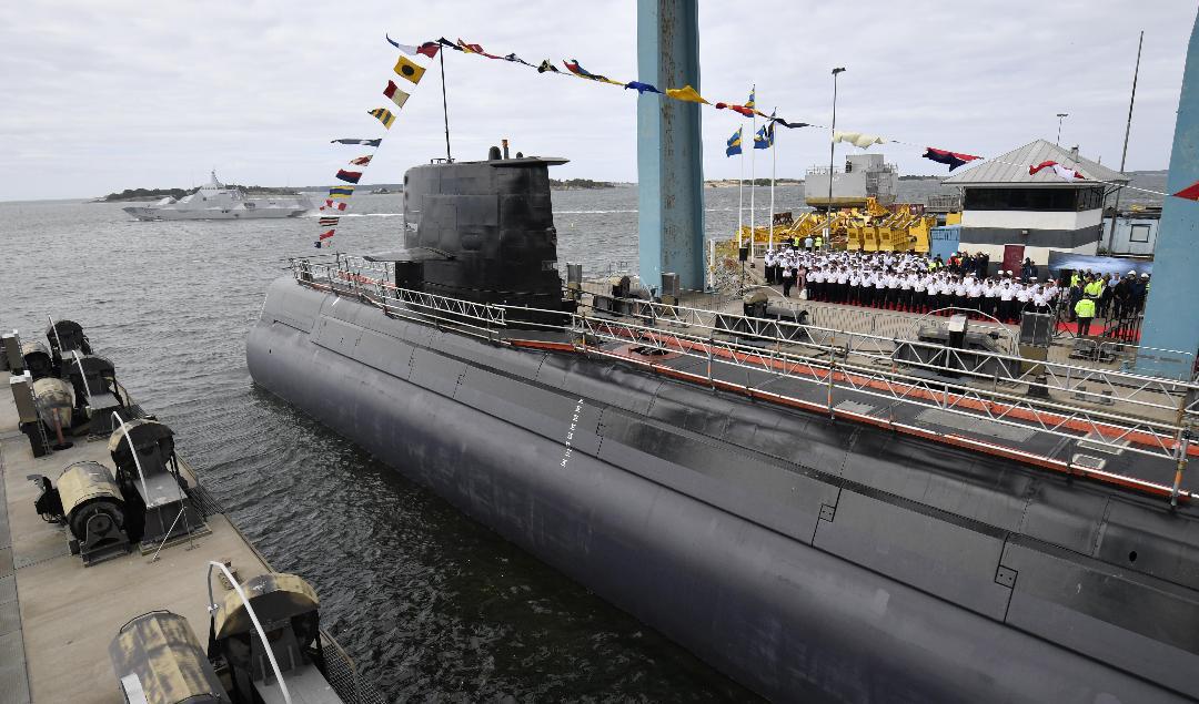 Dyrare u-båtar. Ubåten på bilden är inte modell A26. Foto: Johan Nilsson/TT