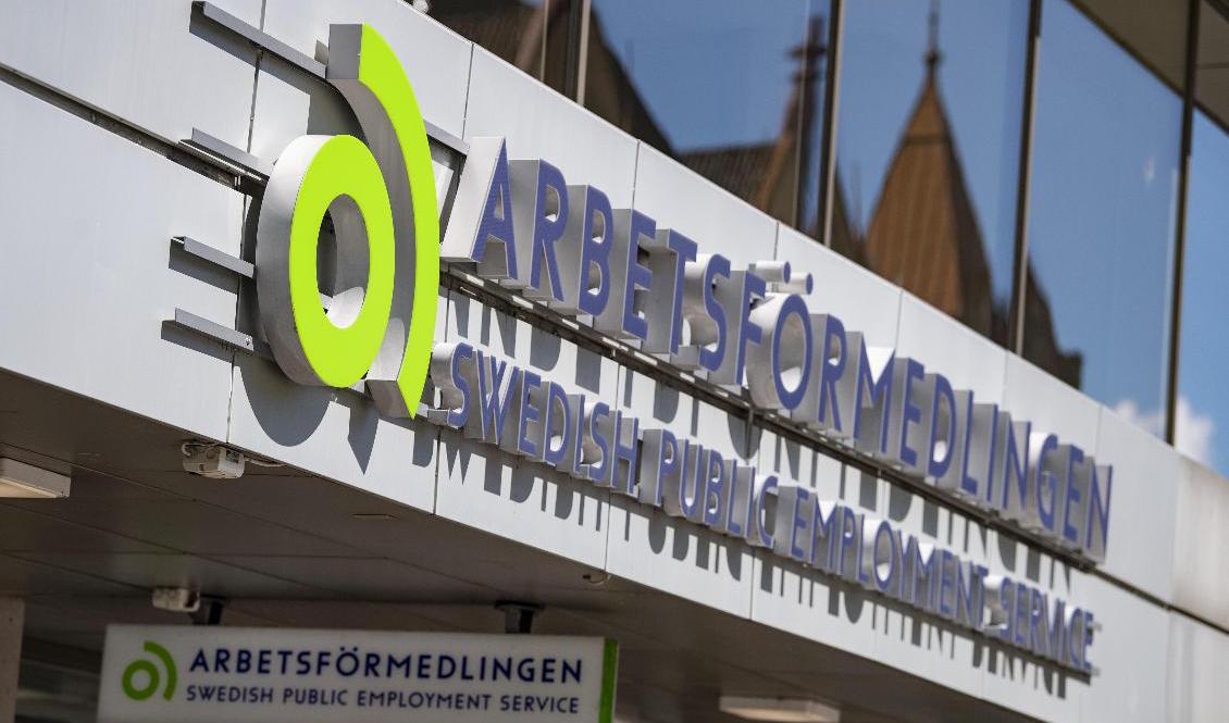 Arbetsförmedlingen på Föreningsgatan i centrala Malmö. Arkivbild. Foto: Johan Nilsson/TT
