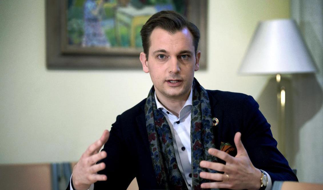 Biståndsminister Per Olsson Fridh. Arkivbild. Foto: Janerik Henriksson/TT