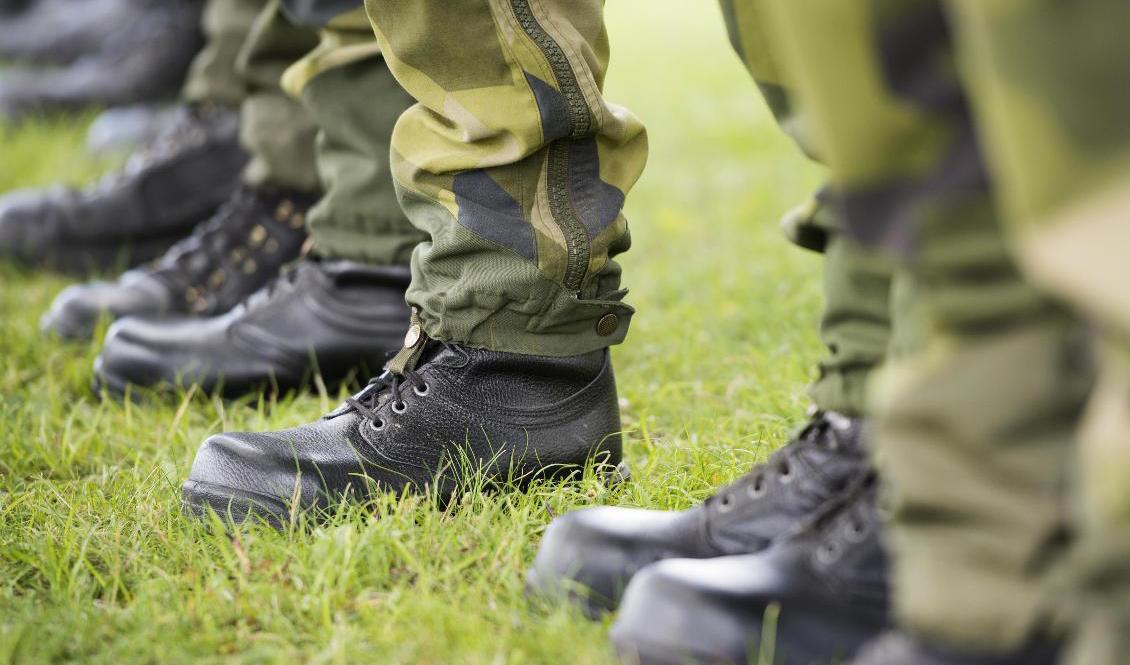 Försvarsmakten vill inte att anställda reser till Belarus. Arkivbild. Foto: Emil Langvad/TT