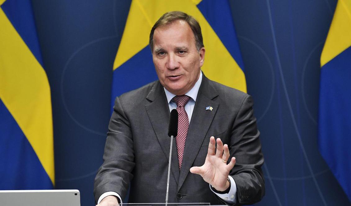 Statsminister Stefan Löfven (S). Arkivbild) Foto: Janerik Henriksson/TT