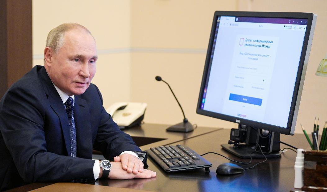 Rysslands president Vladimir Putin. Arkivbild. Foto: Alexei Druzhinin/AP/TT