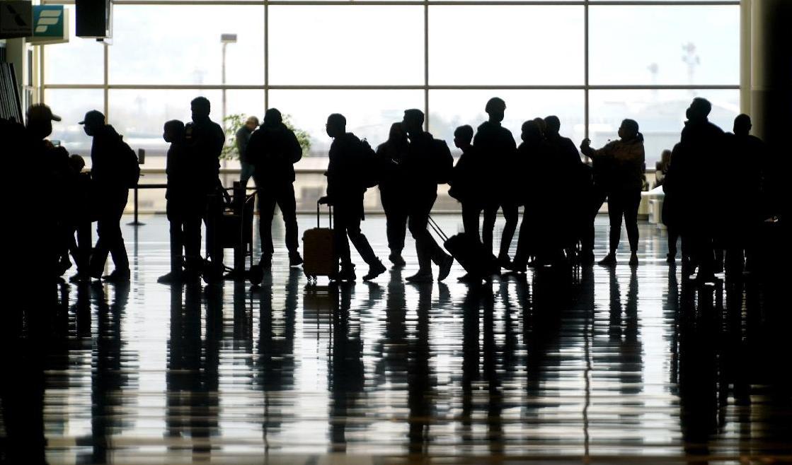 USA lättar på restriktionerna för vaccinerade inresande från EU och Storbritannien. Arkivbild. Foto: Rick Bowmer/AP/TT