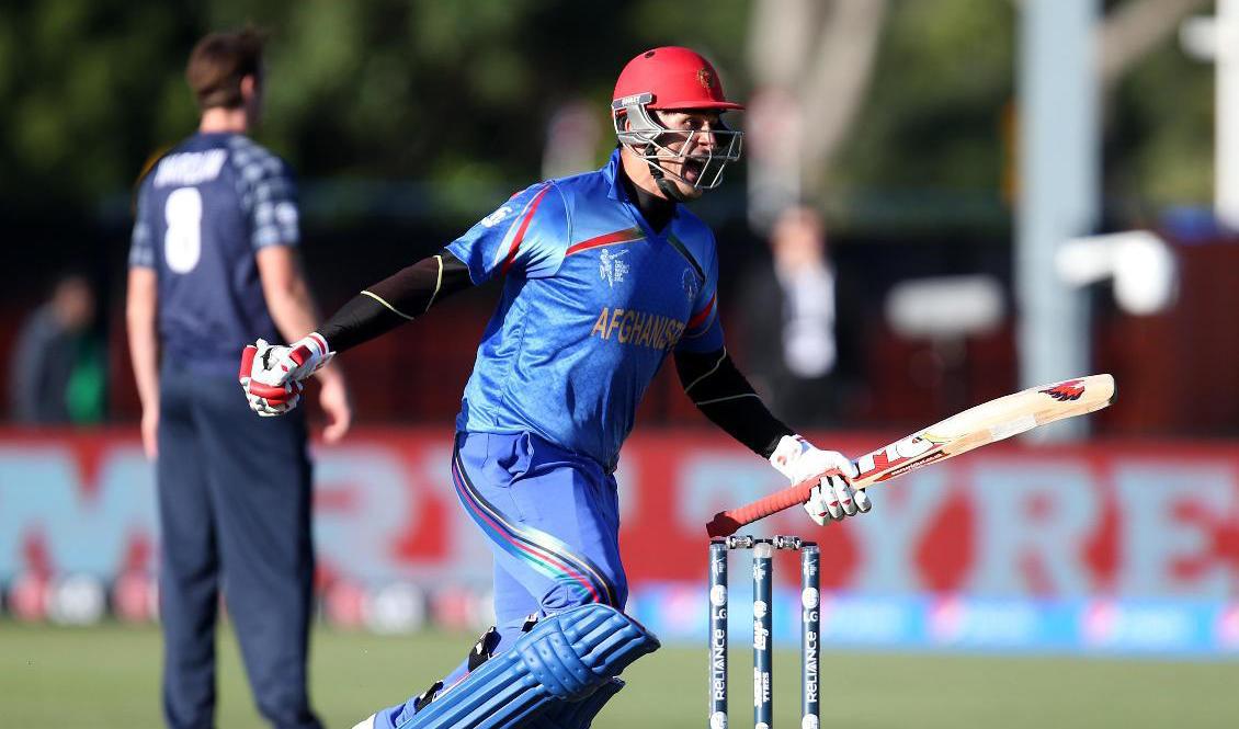 Afghanistan har först på senare år börjat spela internationella turneringar, som här i VM 2015. Nu har ordföranden fått sparken av talibanerna. Foto: Dianne Manson/AP/TT