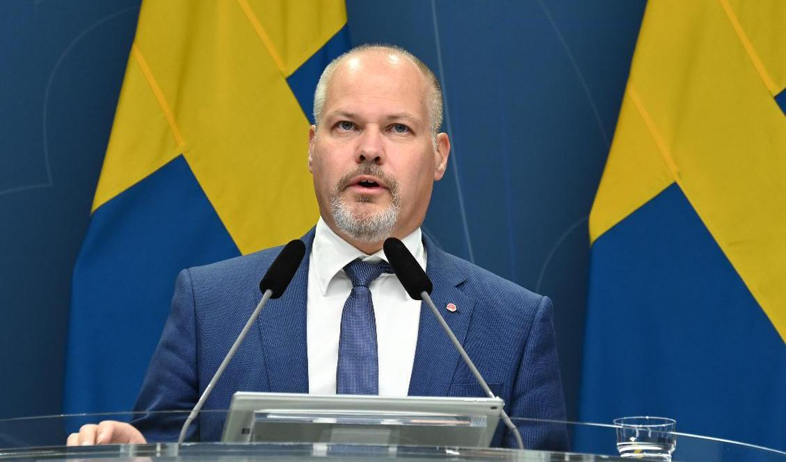 Justitie- och migrationsminister Morgan Johansson. Foto: Anders Wiklund/TT