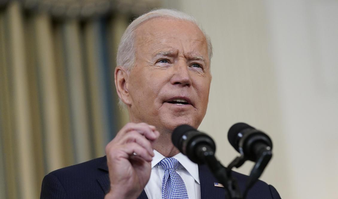 USA:s president Joe Biden. Foto: Patrick Semansky/AP/TT