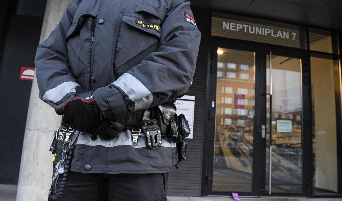 Hot och våld på jobbet ligger kvar på ungefär samma nivå som tidigare, enligt Afa försäkrings rapport. Arkivbild. Foto: Johan Nilsson/TT