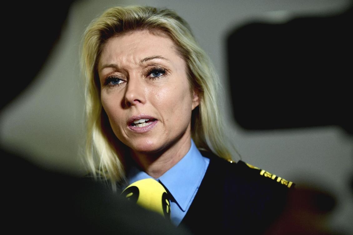 Polismästare Linda H Staaf, tvingades byta befattning efter att en nära anhörig förekommer i en stor narkotikahärva och har gripits i Spanien. Arkivbild. Stina Stjernkvist/TT