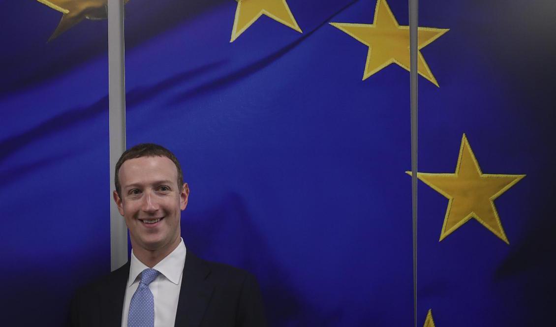 Facebooks vd Mark Zuckerberg planerar att anställa 10|000 personer i EU som ska bygga en ny virtuell verklighet, ett så kallat "metaverse". Arkivbild. Foto: Francisco Seco/AP/TT