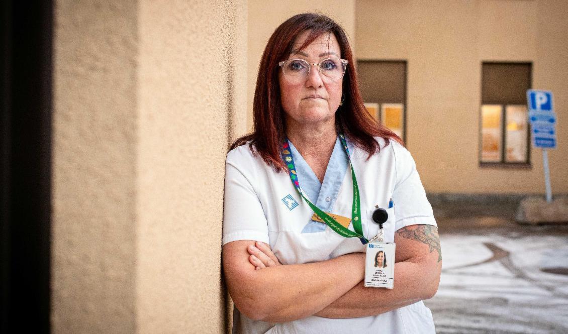 Barnmorskan Erika Häggblad i Skellefteå. Foto: Paulina Holmgren / TT