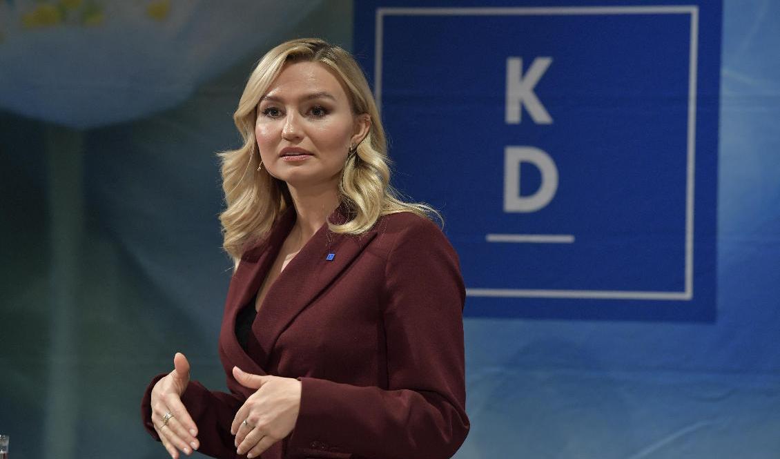 Ebba Busch (KD). Foto: Jessica Gow/TT