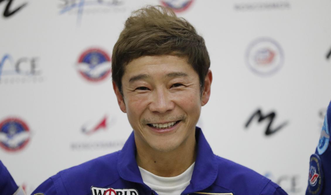 Yusaku Maezawa har byggt sin förmögenhet på näthandel. Arkivbild. Foto: Shamil Zhumatov/AP/TT
