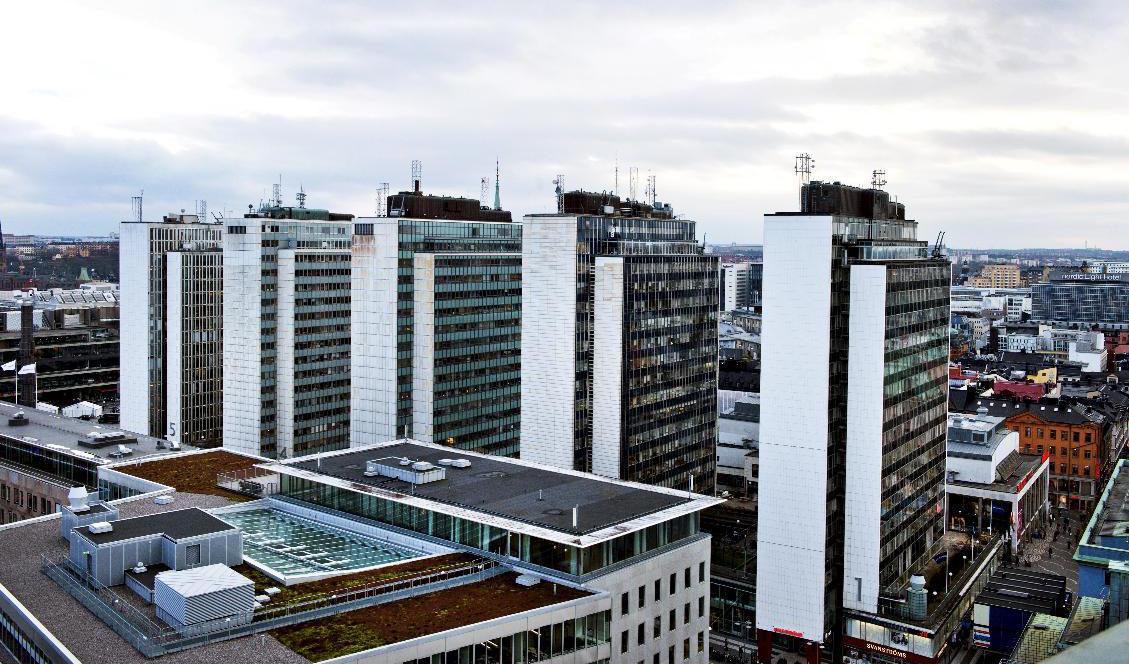 En mötesplats för den digitala generationen har skapats i en av Hötorgsskraporna. Arkivbild. Foto: Lars Pehrson/SvD/TT