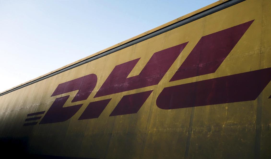 Ett lastbilssläp med DHL-paket förstördes i en brand i torsdags. Arkivbild. Foto: Hasse Holmberg/TT