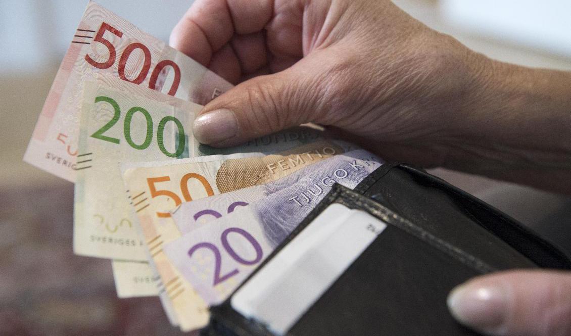 De flesta pensionärer får mer i plånboken nästa år. Arkivbild. Foto: Henrik Montgomery/TT