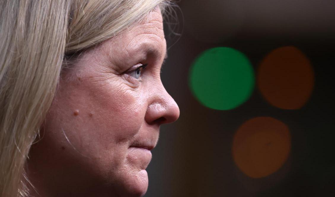 Statsminister Magdalena Andersson. Arkivbild. Foto: Kenzo Tribouillard/AP/TT
