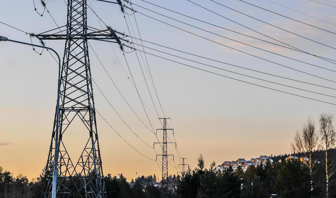 Elpriserna stiger igen. Arkivbild. Foto: Anders Wiklund/TT