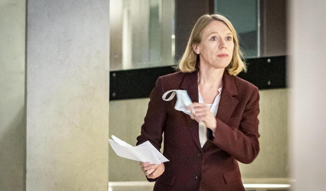 Anniken Huitfeldt ska träffa talibaner. Bild från tidigare i januari. Foto: Heiko Junge/NTB/TT