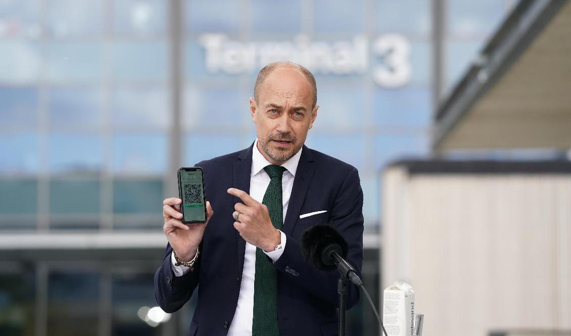 Danmarks hälsominister Magnus Heunicke. Arkivbild. Foto: Martin Sylvest/AP/TT