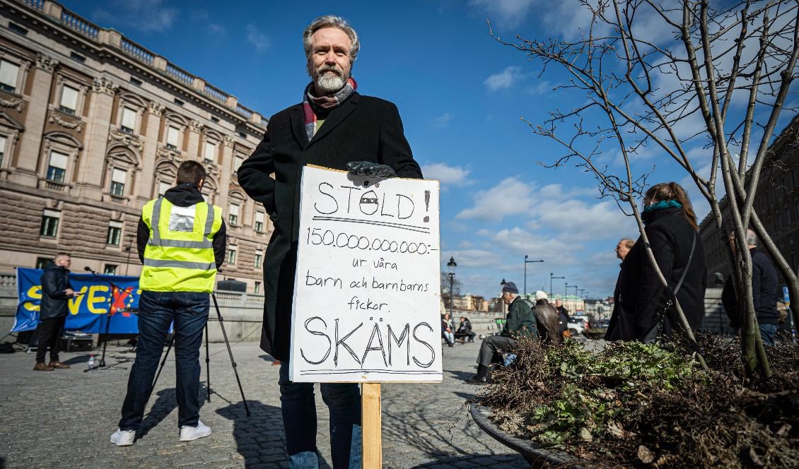 EU:s coronafond röstades fram av svenska folket som det största skatteslöseriet 2021. Foto: Sofia Drevemo