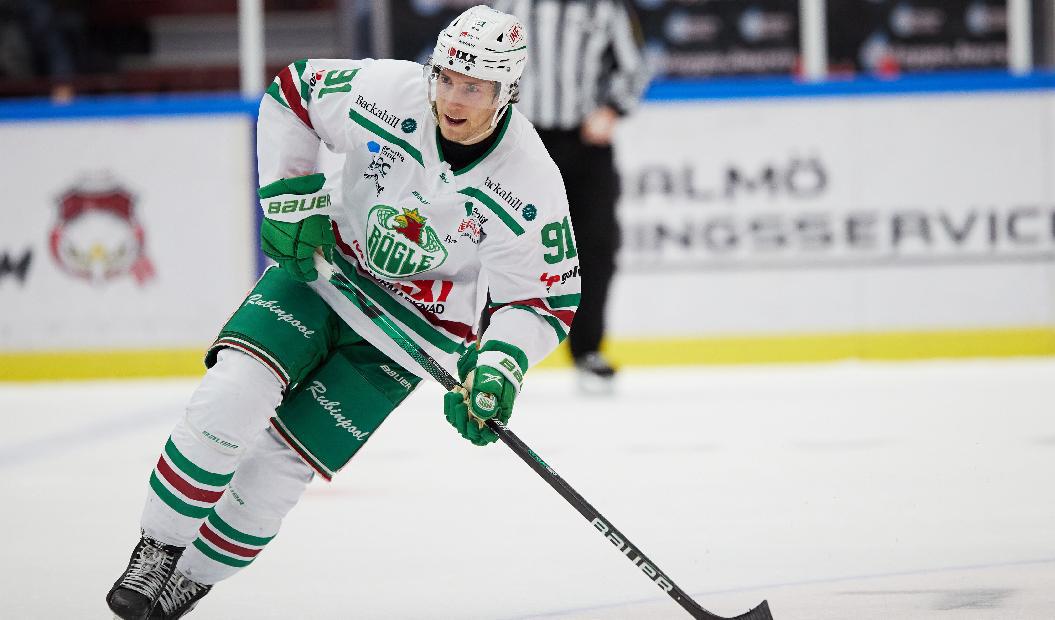 Adam Tambellini är uttagen i Kanadas OS- trupp. Arkivbild. Foto: Andreas Hillergren/TT