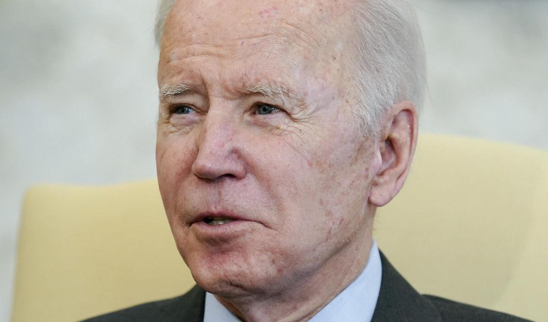 USA:s president Joe Biden. Arkivbild. Foto: Patrick Semansky/AP/TT