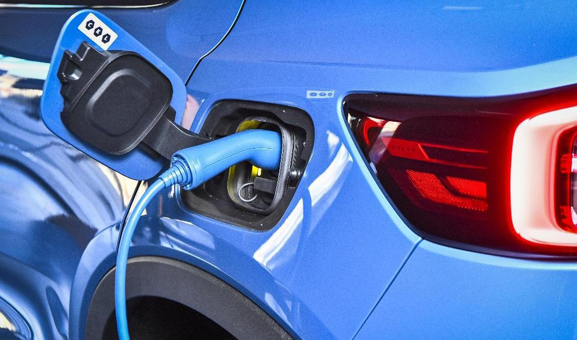 En elbil från Volvo. Arkivbild. Foto: Claudio Bresciani/TT