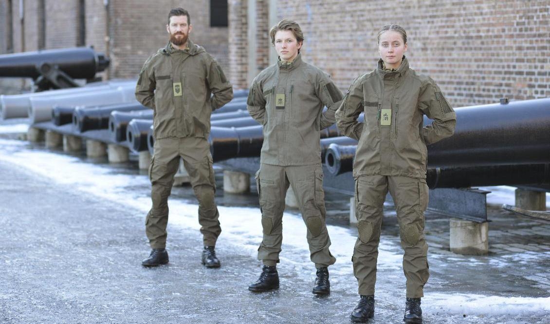 Det nya uniformssystemet Nordic Combat Uniform har underställ från svenska Woolpower. Foto: Försvarets materielverk