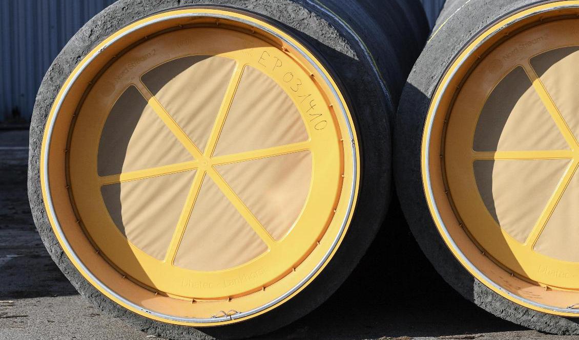 Nordstream 2 skulle frakta gas från Ryssland till Europa. Arkivbild. Foto: Johan Nilsson/TT
