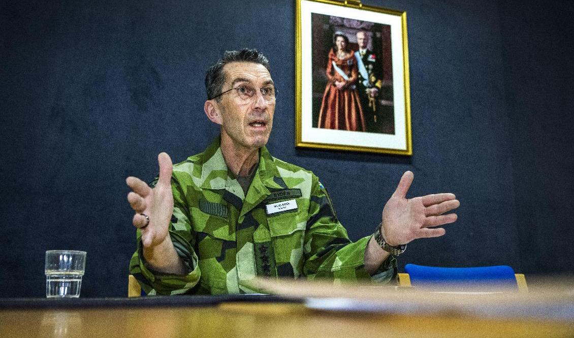 ÖB Micael Bydén. Foto: Claudio Bresciani/TT