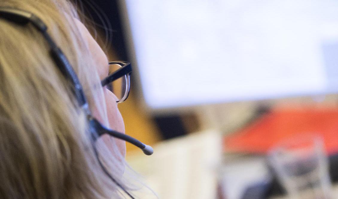 Över fyra miljoner samtal ringdes in till 112 under 2021. Arkivbild. Foto: Fredrik Sandberg/TT