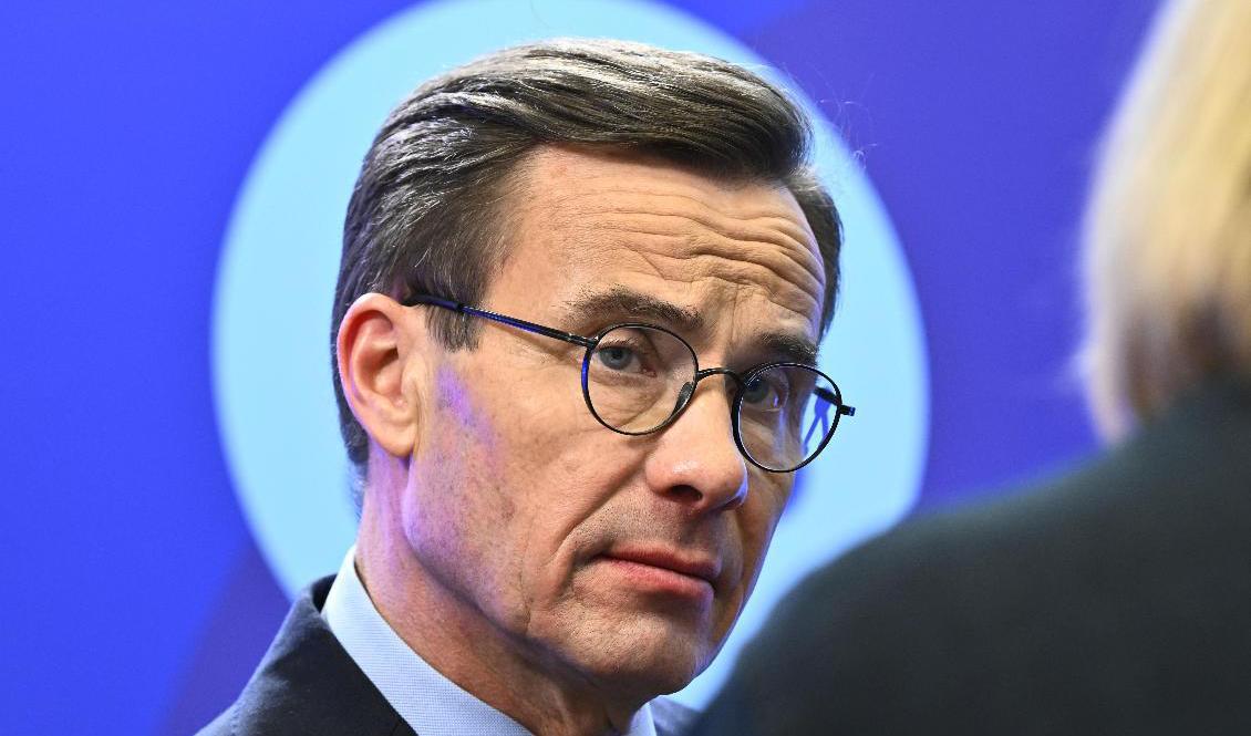 Moderaternas partiledare Ulf Kristersson. Foto: Claudio Bresciani/TT