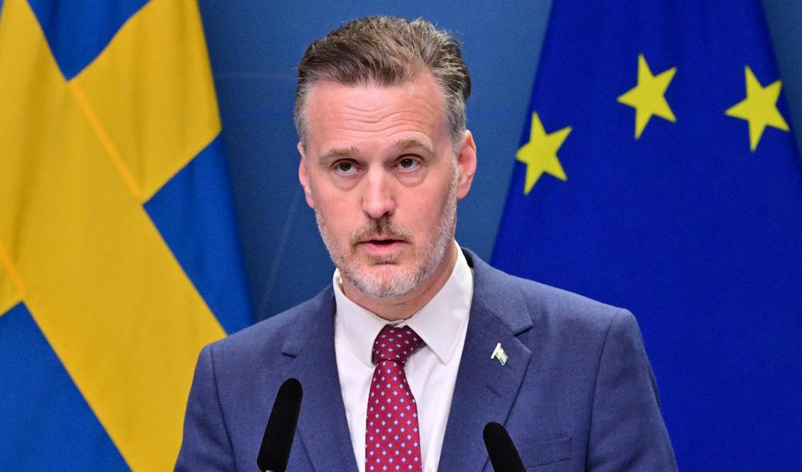 Finansmarknadsminister Max Elger (S). Arkivbild. Foto: Jonas Ekströmer/TT