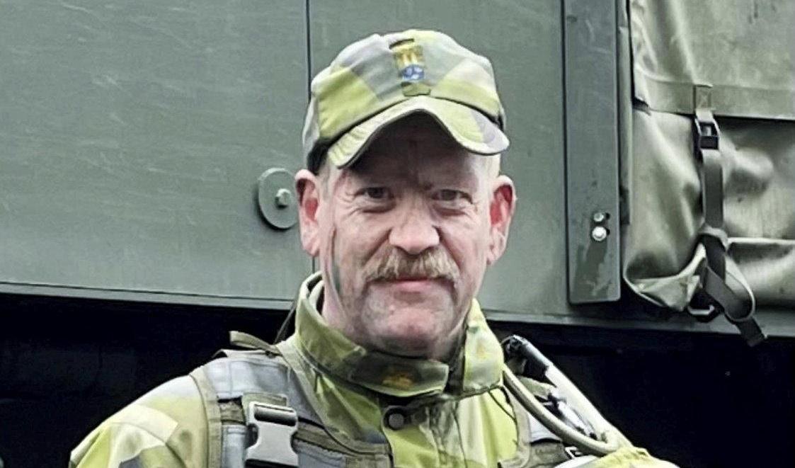 Hans Rosenberg har varit med i hemvärnet sedan 2002. Foto: Privat