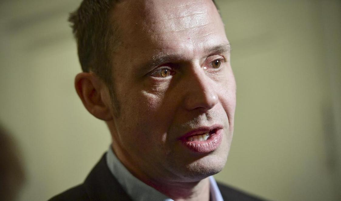 Jens Holm, klimatpolitisk talesperson för Vänsterpartiet. Foto: Stina Stjernkvist/TT