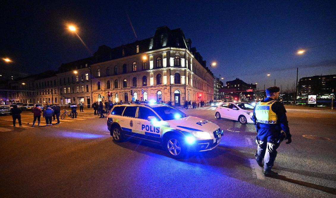 Larmet om skoldådet kom vid 17-tiden på måndagskvällen. Arkivbild. Foto: Johan Nilsson/TT