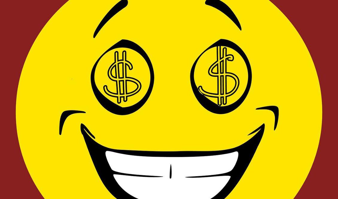 ”Mammon”, en personifiering av mänsklig lystenhet, överflödig materialism och penningdyrkan. Illutration Public Domain