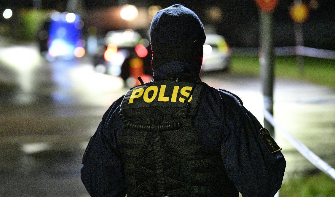 Anonyma legitimationer ska göra det svårare att få tag på polisers personuppgifter. Arkivbild. Foto: Johan Nilsson/TT