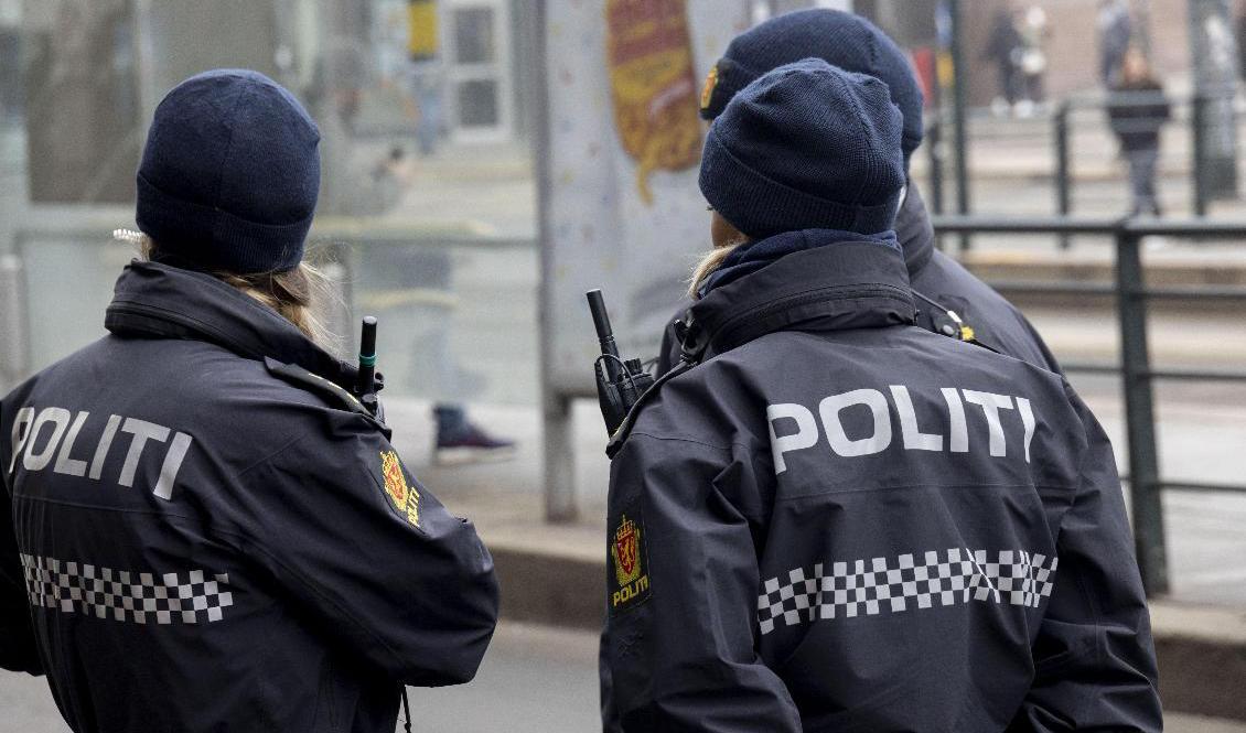 Norsk polis använde tårgas mot demonstranter. Arkivbild. Foto: Geir Olsen/NTB/TT