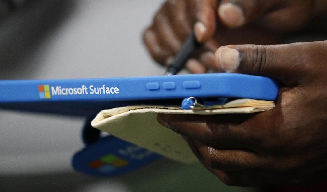 Microsoft har släppt delårssiffror. Arkivbild. Foto: John Bazemore/AP/TT