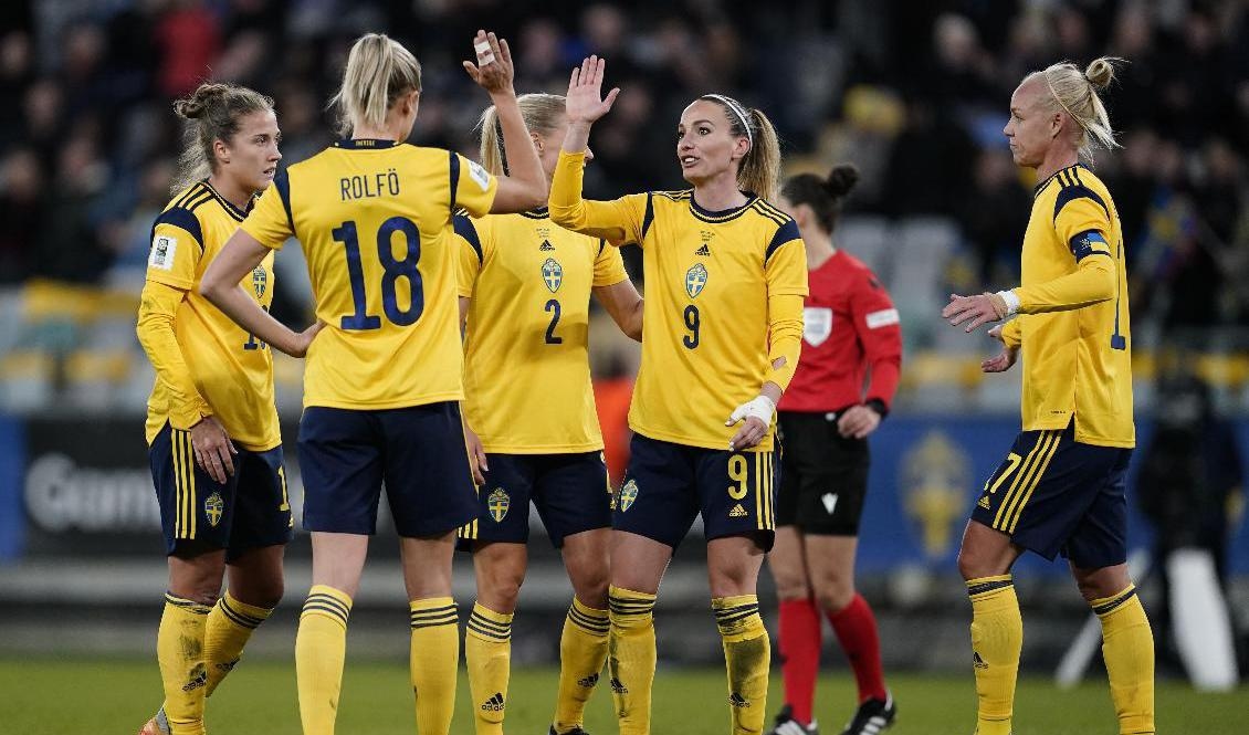 Sverige kommer inte att möta Ryssland i sommarens fotbolls-EM. Ryskorna stoppas från EM, och ersätts av Portugal. Arkivbild. Foto: Björn Larsson Rosvall/TT