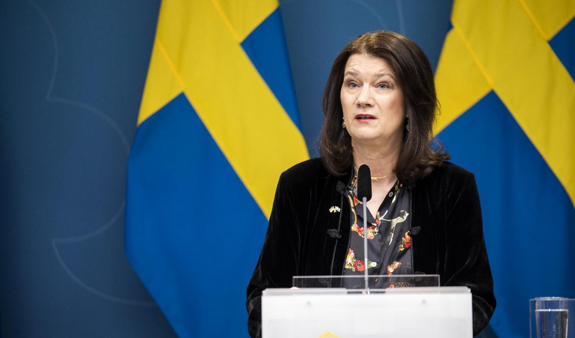 Utrikesminister Ann Lindes (S) generella fördömande av organhandel ses av riksdagsledamoten Markus Wiechel (SD) som något som sägs slentrianmässigt. Foto: Ninni Andersson/Regeringskansliet