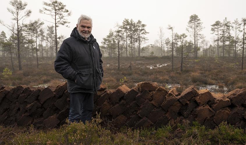 Hur gör man för att starta ett torvmuseum när man inte vet något om torv? Sven Gustavsson får pris efter ha lyckats med precis detta. Foto: Ida Rådegärd