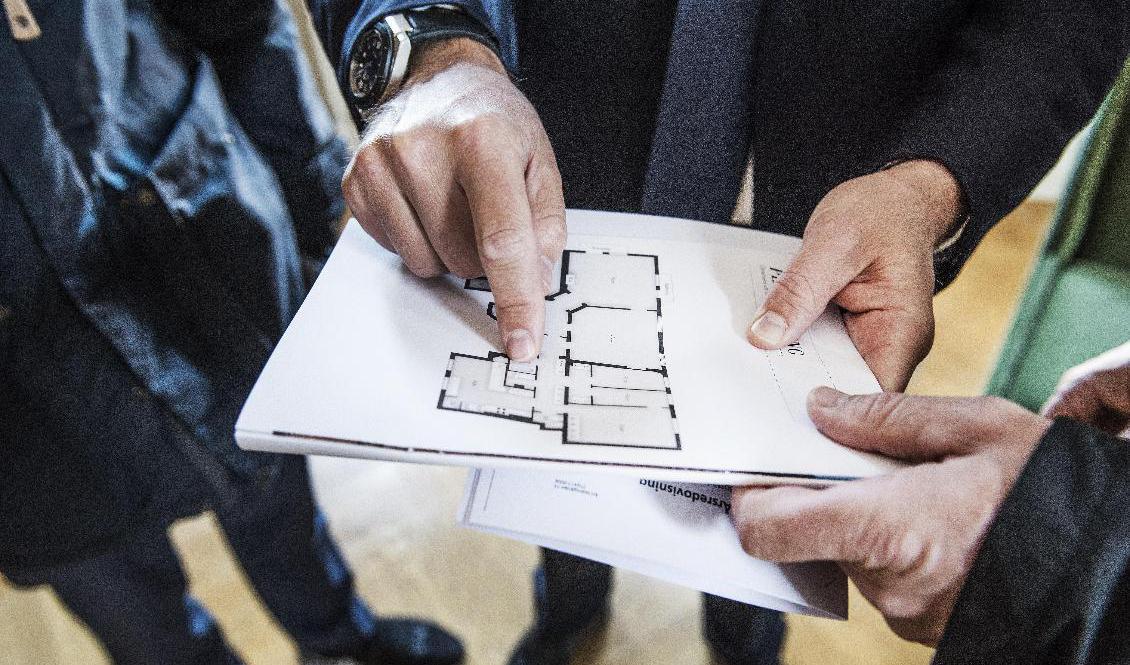 Bostadsprisernas gällande bostadsrätter var oförändrade i april. Foto: Tomas Oneborg/SvD/TT