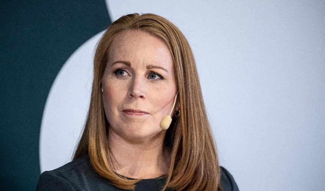 Centerledaren Annie Lööf har motflyt i väljaropinionen. Arkivbild. Foto: Christine Olsson/AP/TT