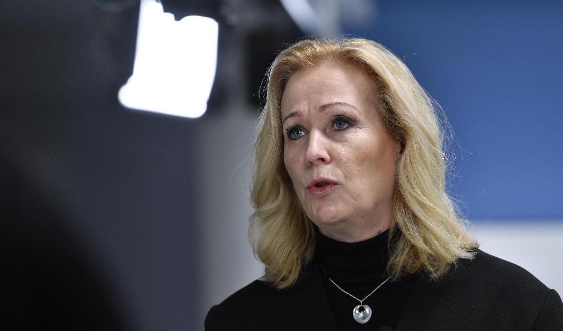 Kulturminister Jeanette Gustafsdotter (S). Arkivbild. Foto: Jessica Gow/TT