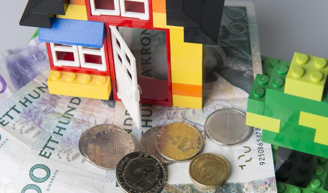 För april hade lånen en årlig tillväxttakt på 6,8 procent. Arkivbild. Foto: Erik Nylander/TT