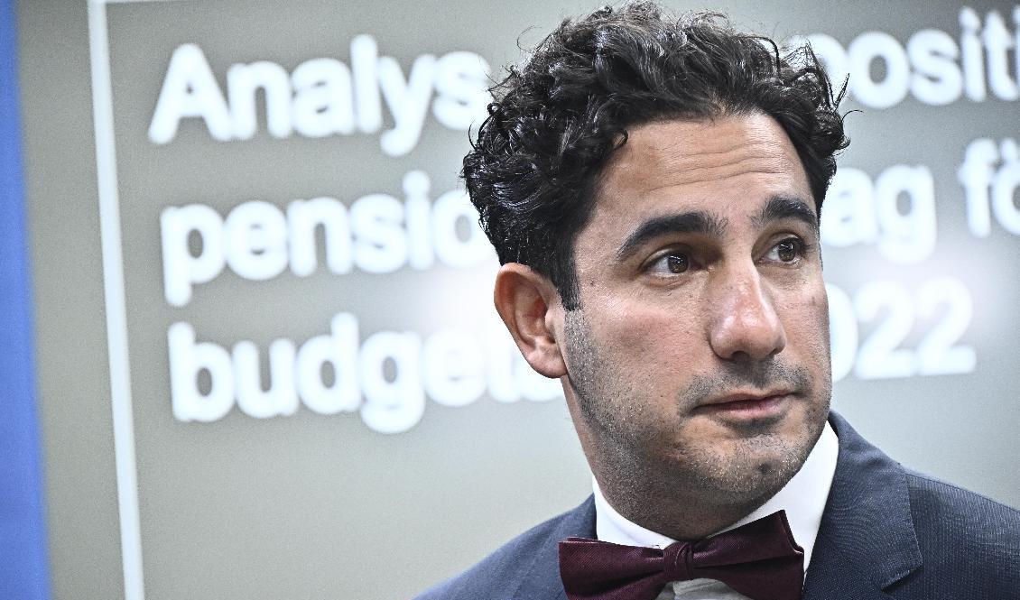 Socialförsäkringsminister Ardalan Shekarabi (S). Arkivbild. Foto: Claudio Bresciani/TT